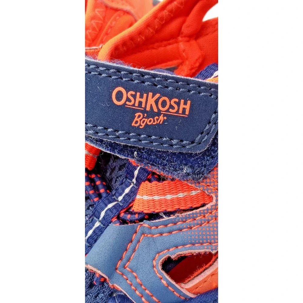 OshKosh B'gosh Sneaker Sandals Toddler Boys' Size 6 Machine Washable Bump Toe